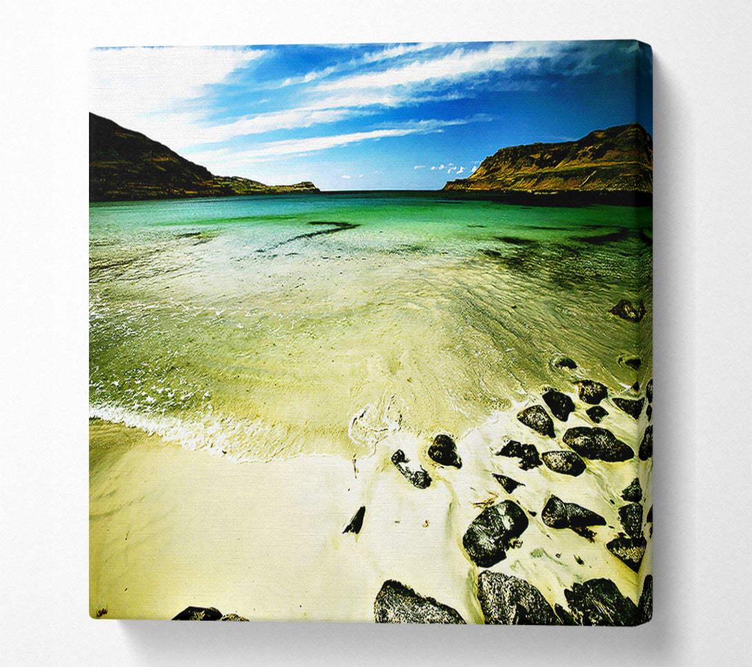  A Canvas Print of The Ocean Flow Bay Canvas Art