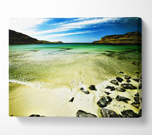  A Canvas Print of The Ocean Flow Bay Canvas Art