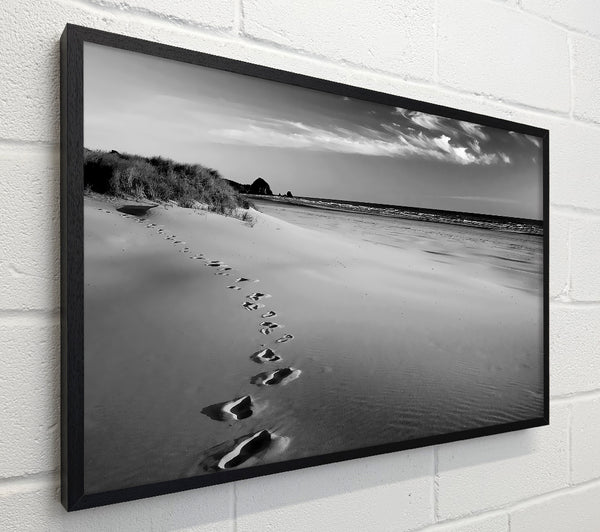 Footprints B n W