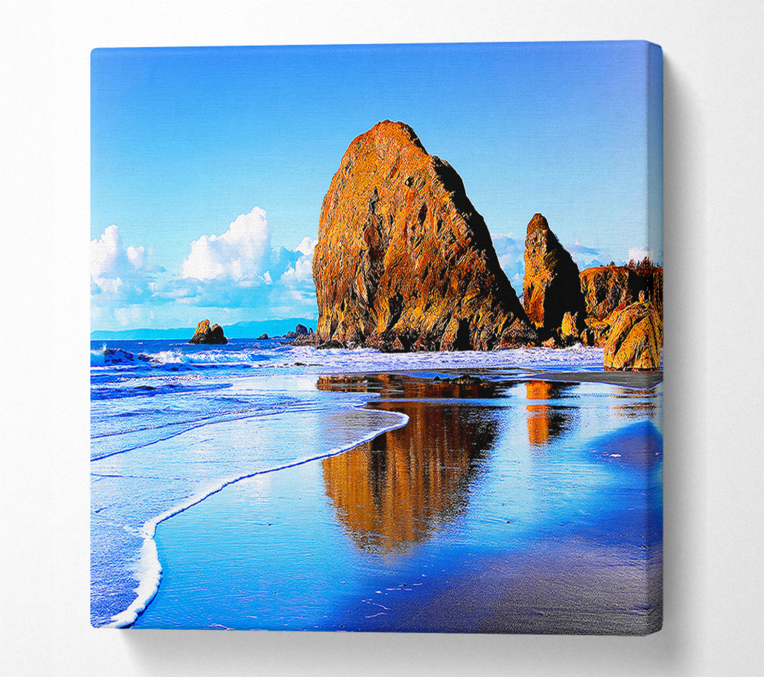  A Canvas Print of Magnificent Ocean Rocks Canvas Wall Art
