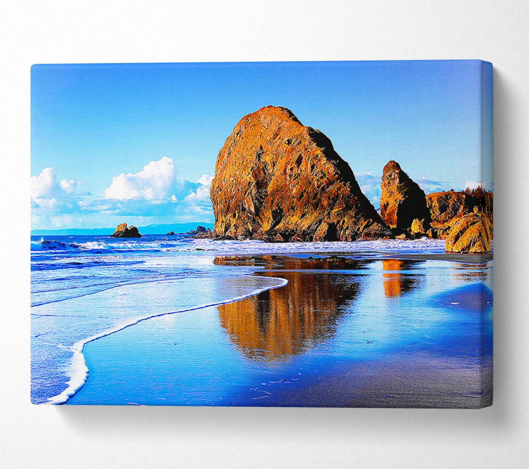  A Canvas Print of Magnificent Ocean Rocks Canvas Wall Art