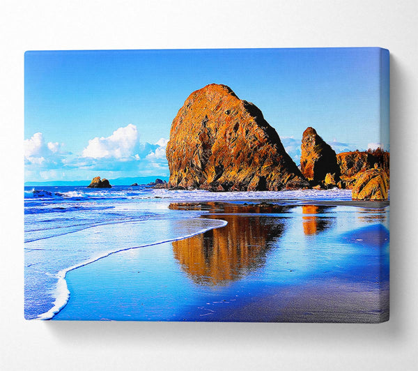  A Canvas Print of Magnificent Ocean Rocks Canvas Wall Art
