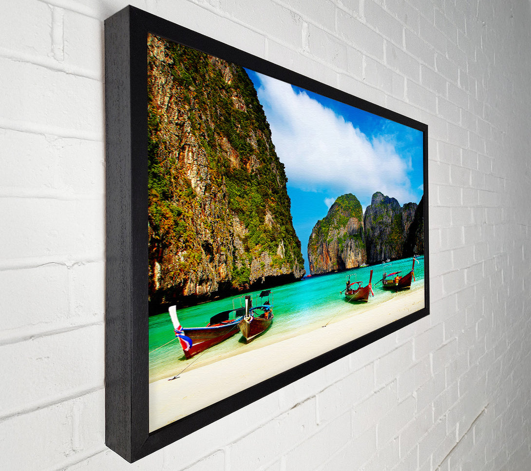  A Canvas Print of Paradise Island Monuments Canvas Print