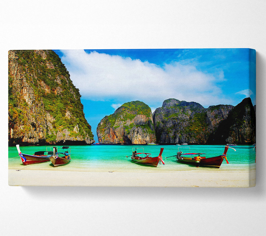  A Canvas Print of Paradise Island Monuments Canvas Print