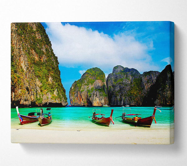  A Canvas Print of Paradise Island Monuments Canvas Print