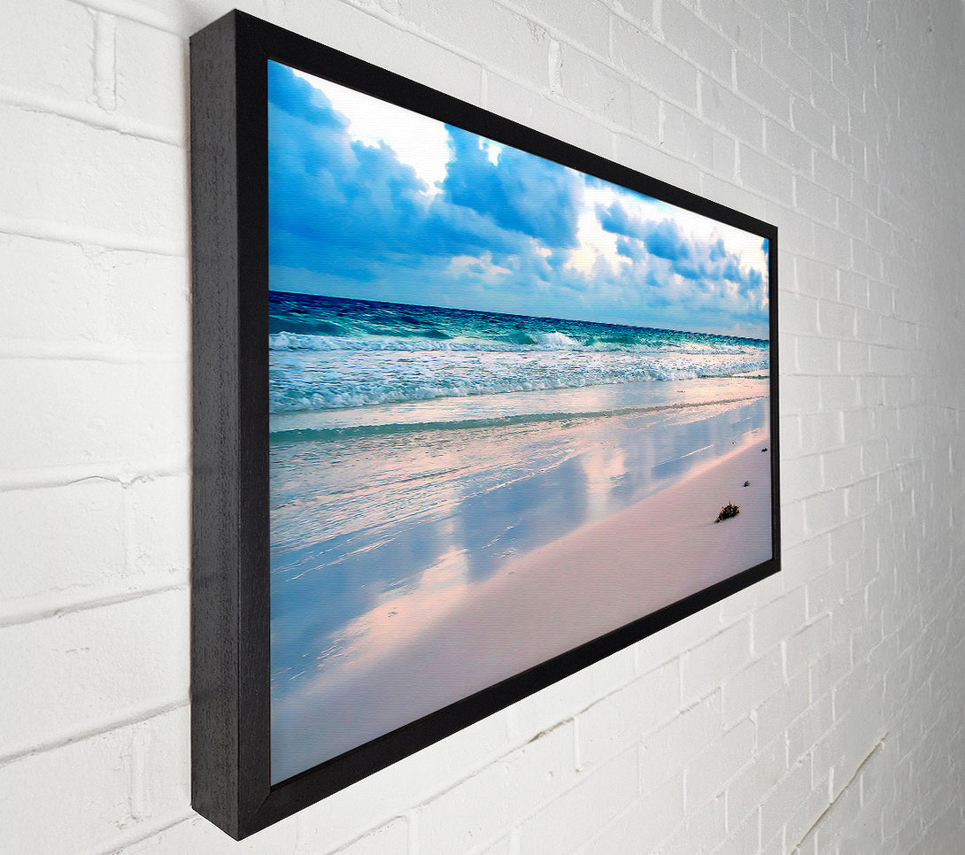  A Canvas Print of Surreal Ocean Shore Canvas Art