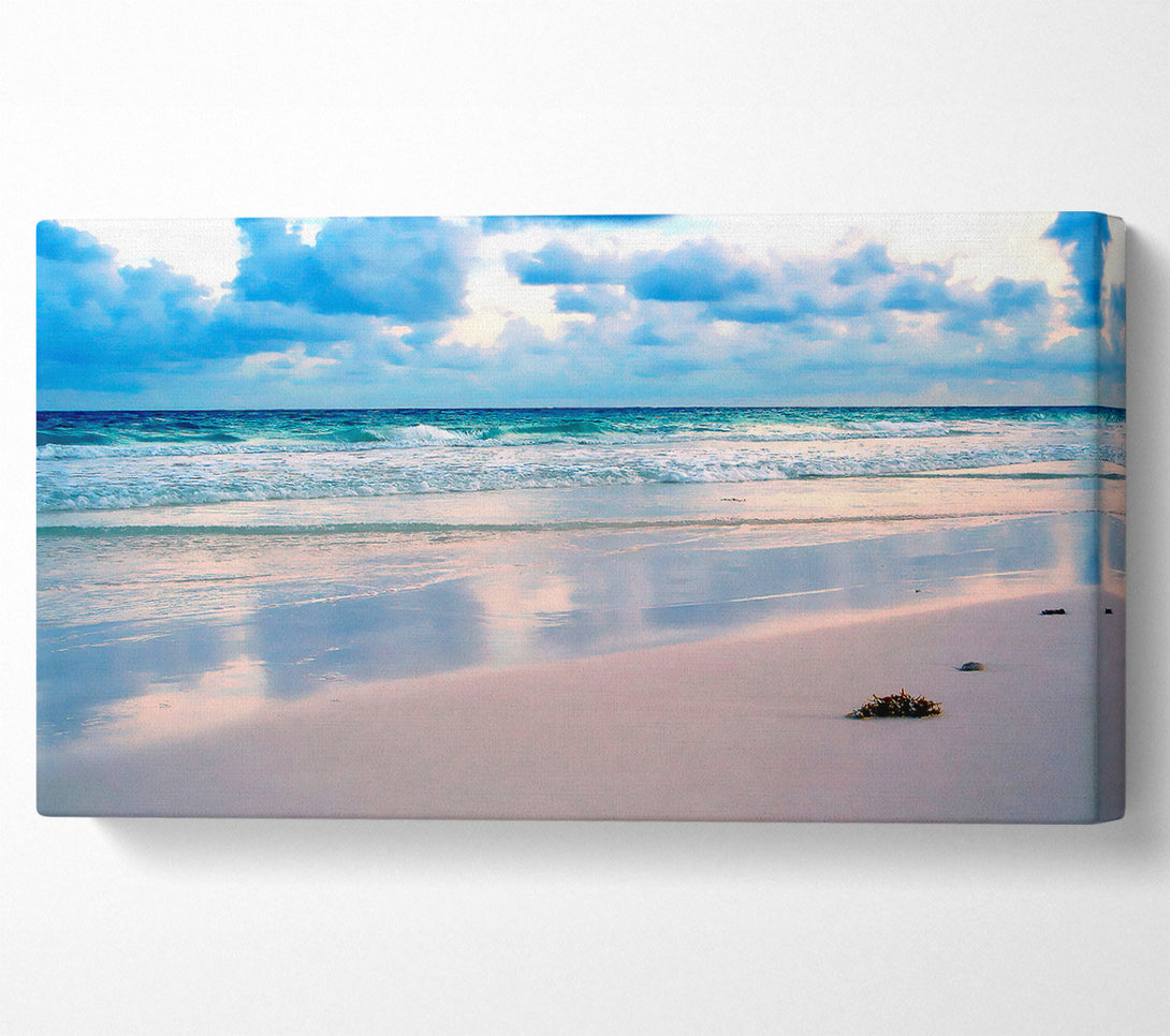  A Canvas Print of Surreal Ocean Shore Canvas Art