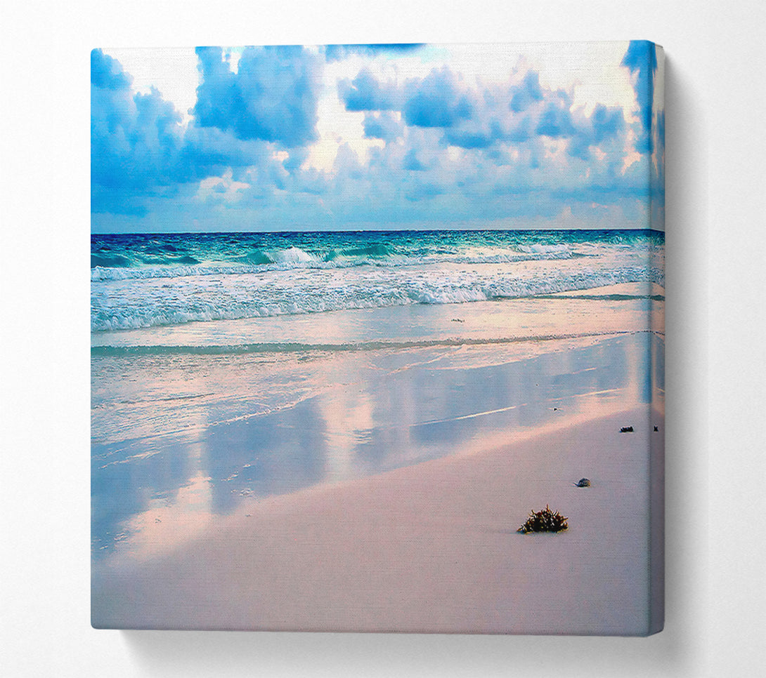  A Canvas Print of Surreal Ocean Shore Canvas Art