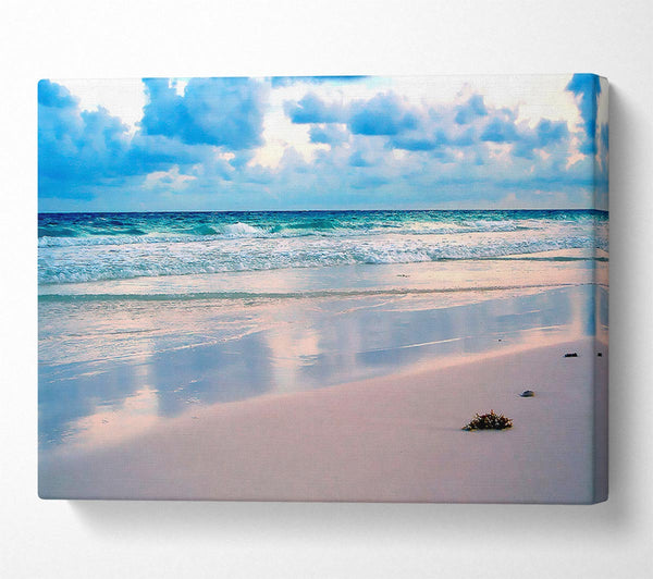 A Canvas Print of Surreal Ocean Shore Canvas Art