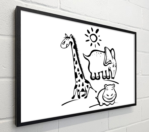 Animals Under The Sun White