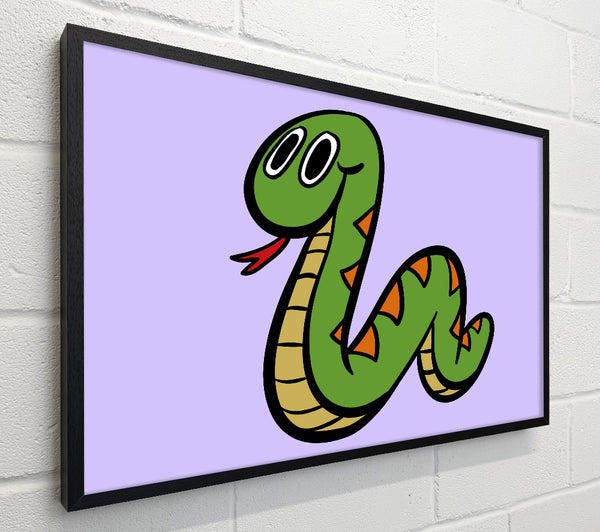 Cartoon Snake Lilac
