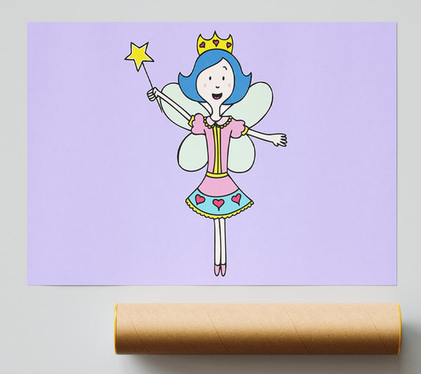 Fairy Princess Lilac Print