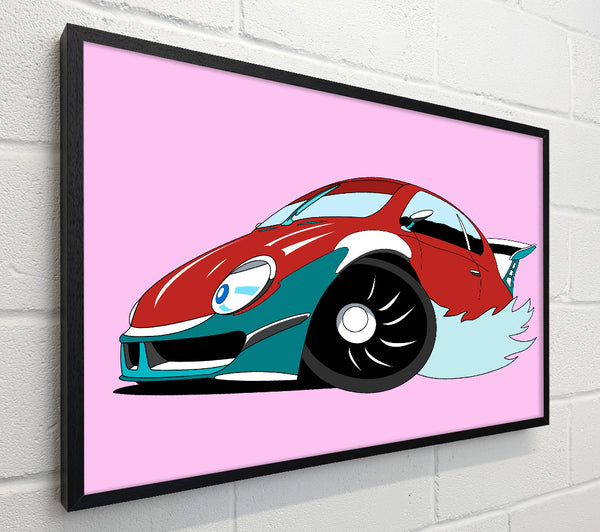 Fast Racecar Pink
