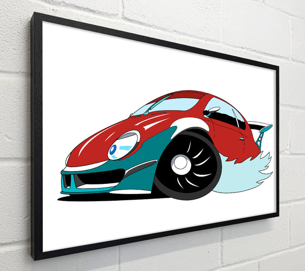 Fast Racecar White
