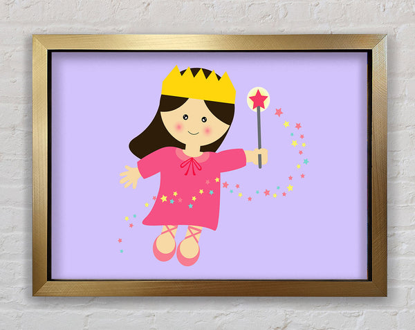 Magical Princess Lilac Framed Print