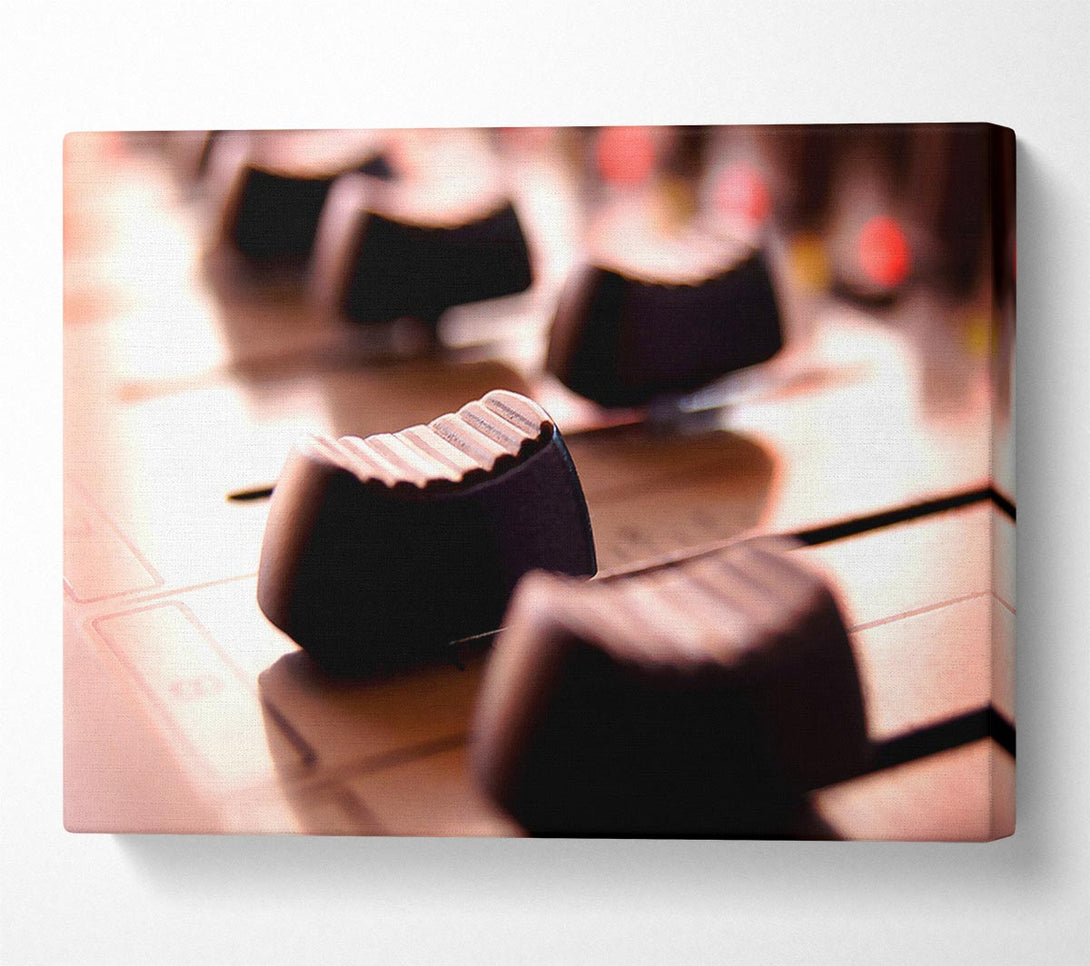  A Canvas Print of 1200W Digital Mixer Canvas Art