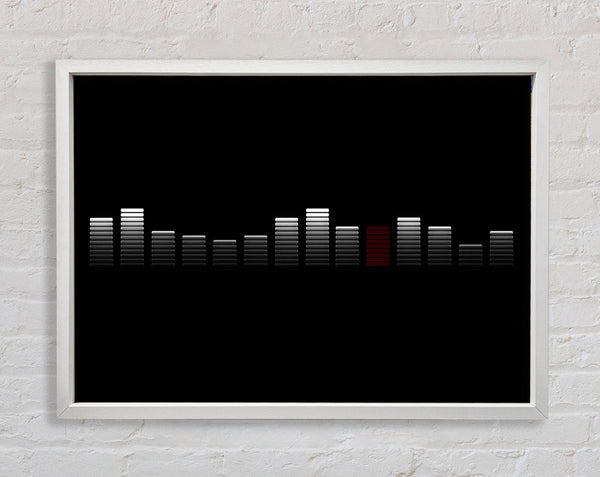 Bars Framed Print