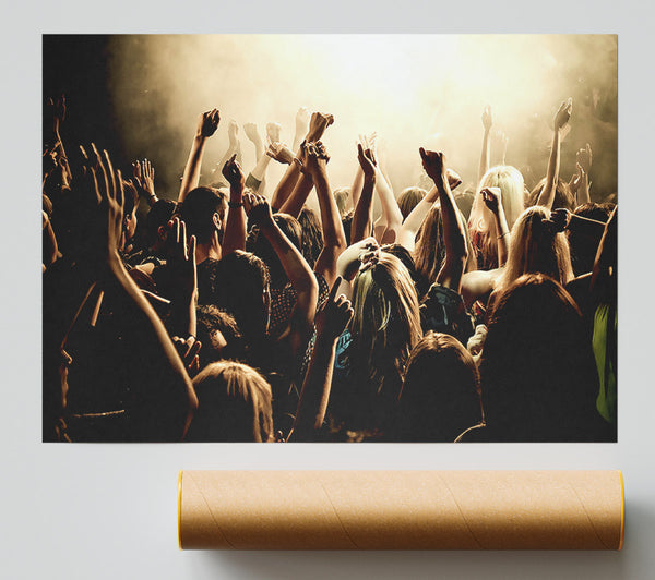 Concert Crowd Poster