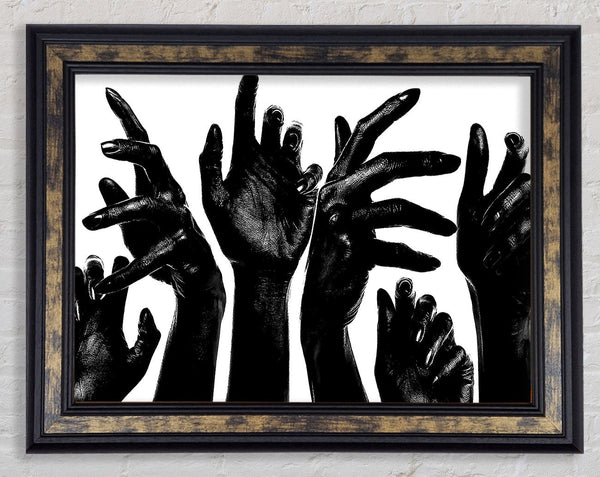 Dev In The Dark Framed Print