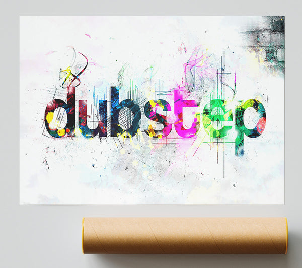 Dubstep Coloured Poster