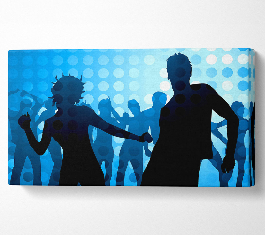  A Canvas Print of People Partying To The Blues Canvas Art