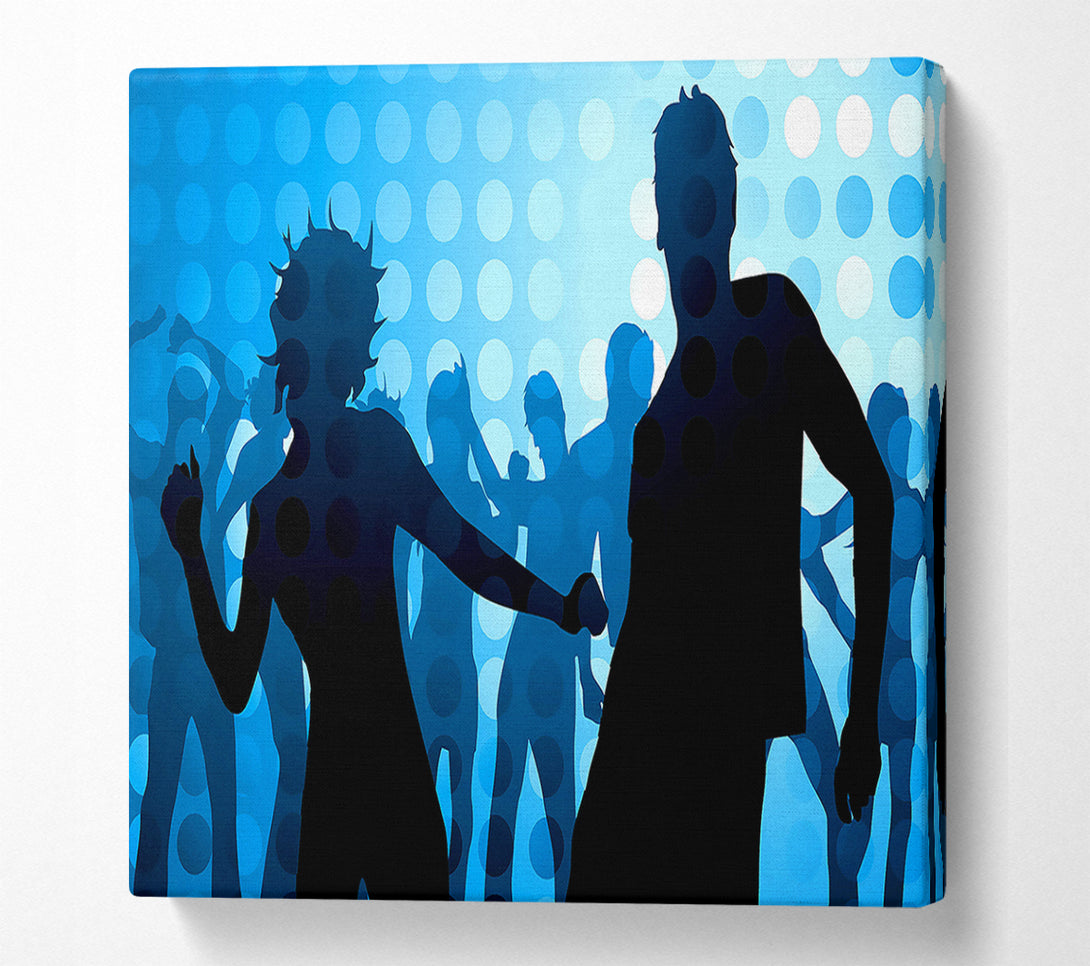  A Canvas Print of People Partying To The Blues Canvas Art