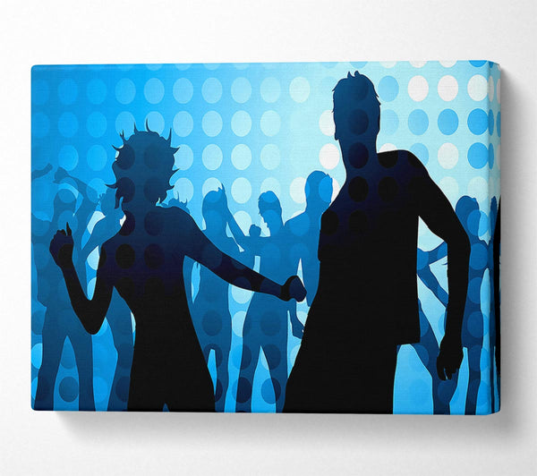  A Canvas Print of People Partying To The Blues Canvas Art