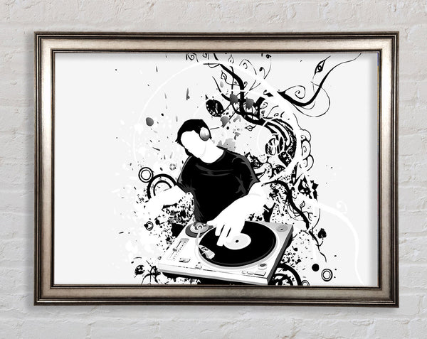 Dj Sounds Framed Print