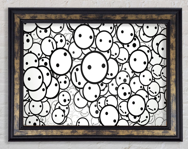 Smiles Framed Print