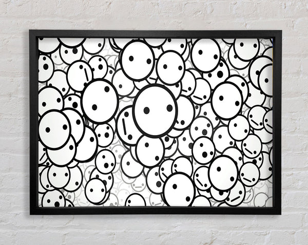 Smiles Framed Print