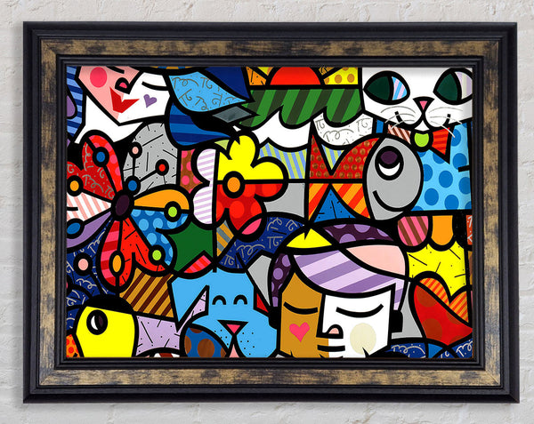 Art 15 Framed Print