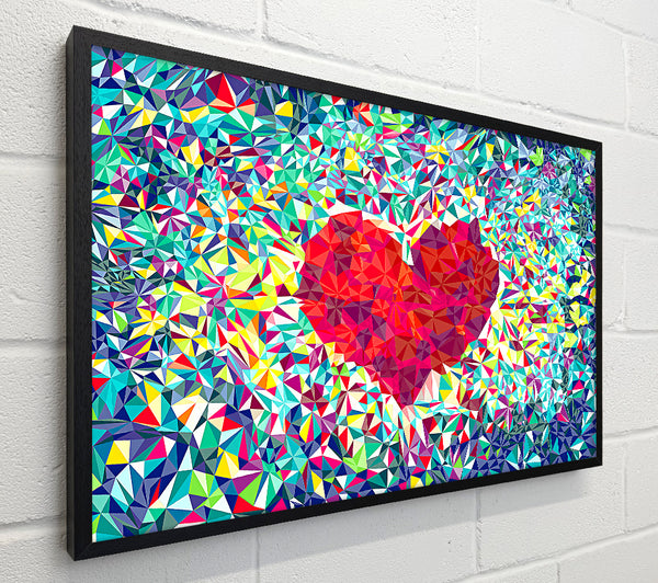 Love Heart Glass