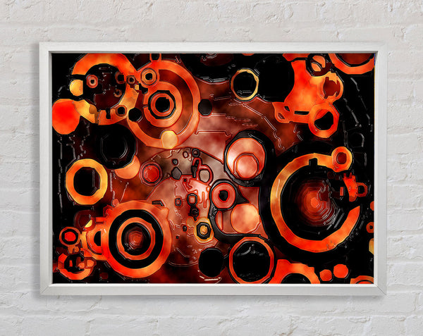 Lava Framed Print