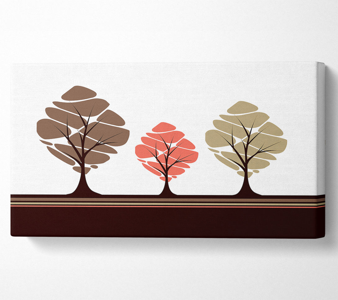  A Canvas Print of Trees Canvas Print