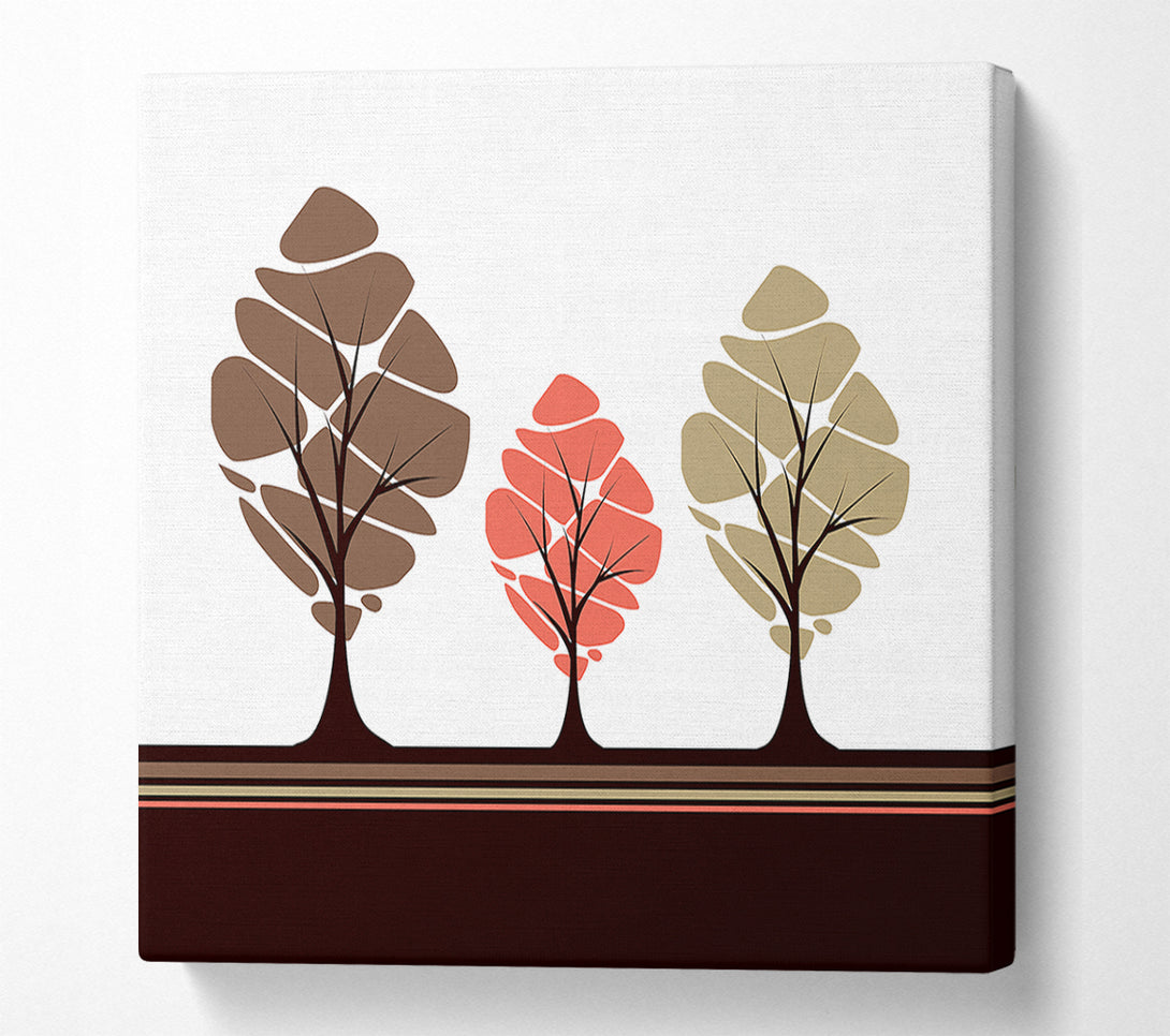  A Canvas Print of Trees Canvas Print