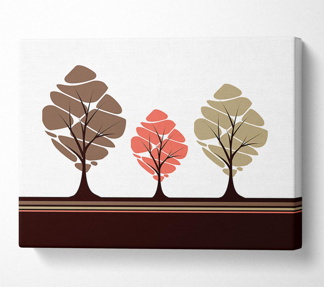  A Canvas Print of Trees Canvas Print