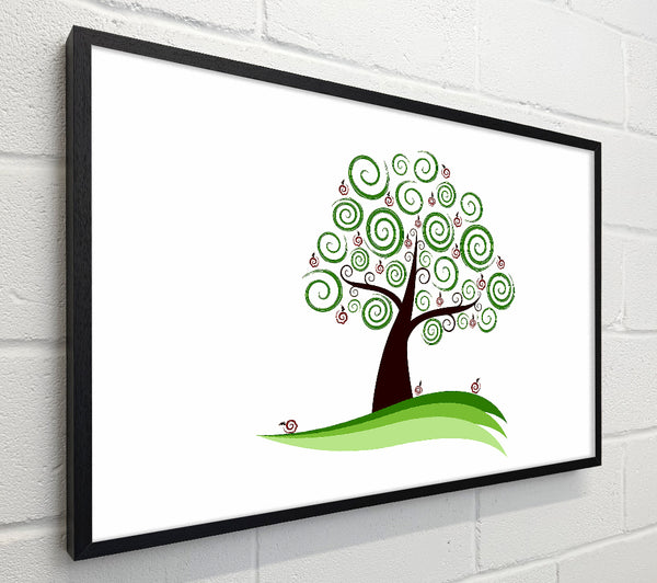 Green Cherry Tree