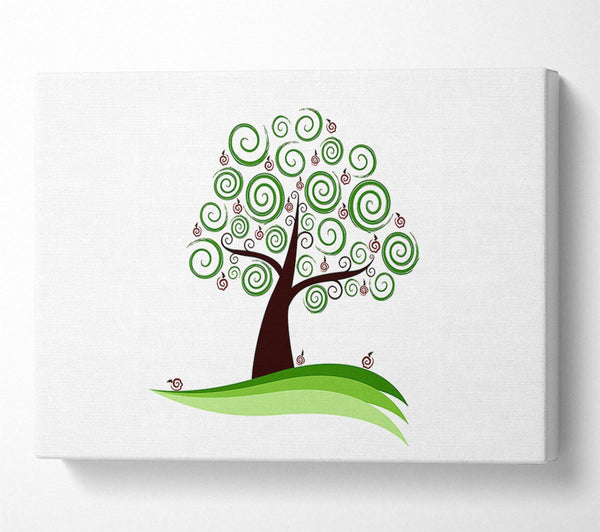 Green Cherry Tree