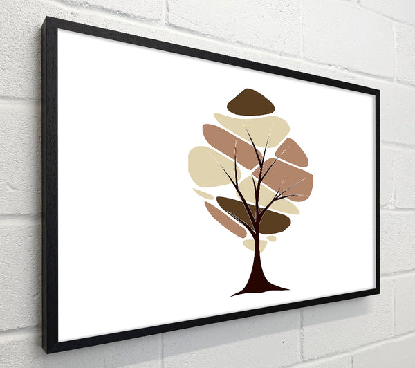 Surreal Brown Tree