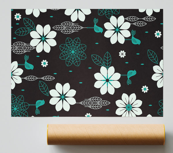Daisy Face Print