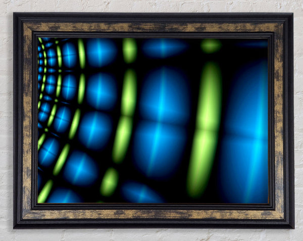 Space Shuttle Beams Framed Print