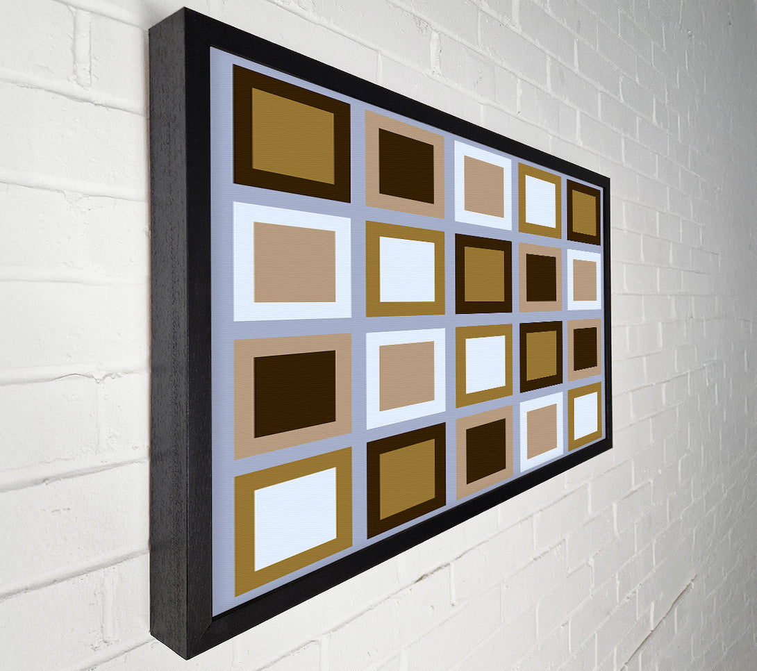 A Canvas Print of Squared In Square Canvas Wall Art