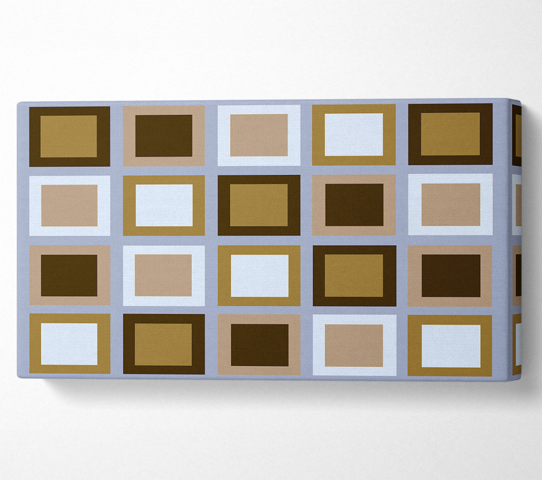  A Canvas Print of Squared In Square Canvas Wall Art
