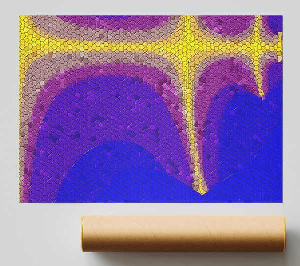 Golden Line Giclee Print