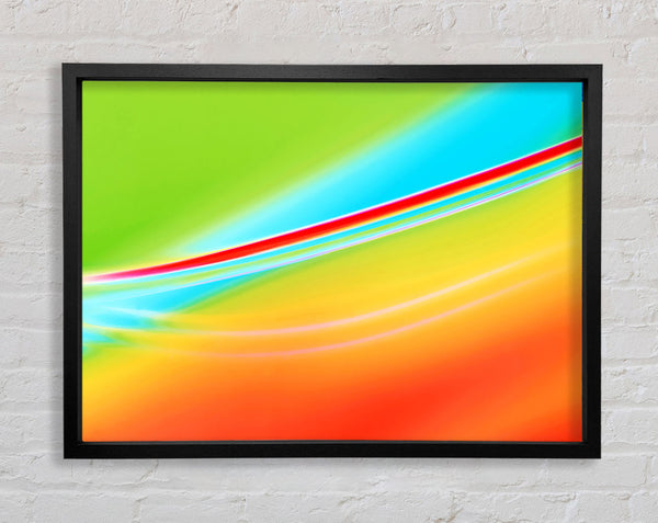 Pastel Intent Framed Print