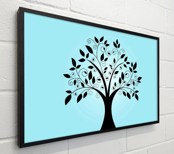 Surreal Blue Tree