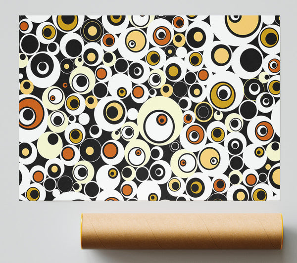 Circles And Bubbles Poster