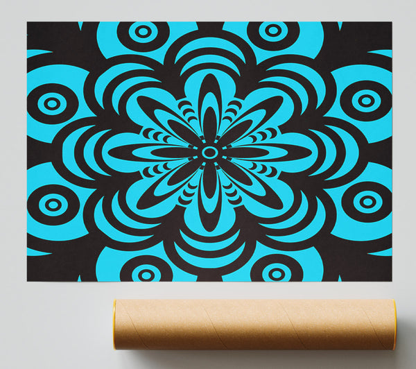 Hypnotic Flower Giclee Print