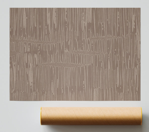 Just Colour Beige Giclee Print