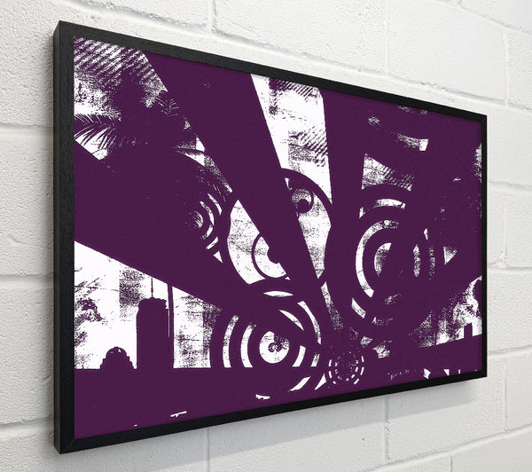 Shaft Of Light Purple